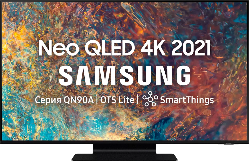 Телевизор Samsung 43" 4К смарт 4К, Процессор Crystal, Смарт-ТВ (2024) QE43QN90AAUXRU
