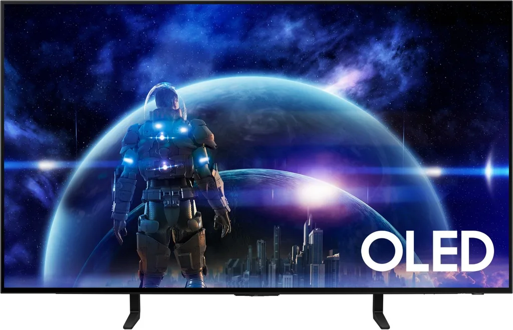 Телевизор Samsung 48" OLED S90D 4К, Процессор NQ4, Смарт-ТВ (2024) QE48S90DAEXRU