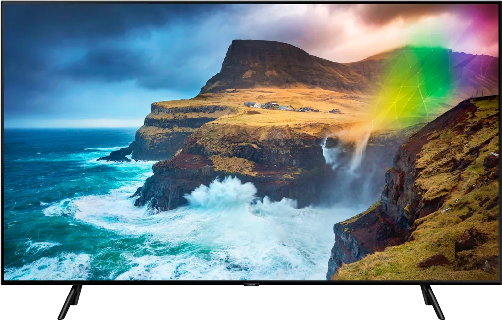 Телевизор Samsung 55" 4К смарт 4К, Процессор Crystal, Смарт-ТВ (2024) QE55Q70RAUXRU
