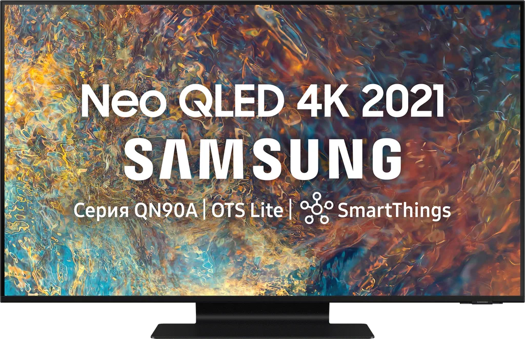 Телевизор Samsung 55" 4К смарт 4К, Процессор Crystal, Смарт-ТВ (2024) QE55QN90AAUXRU