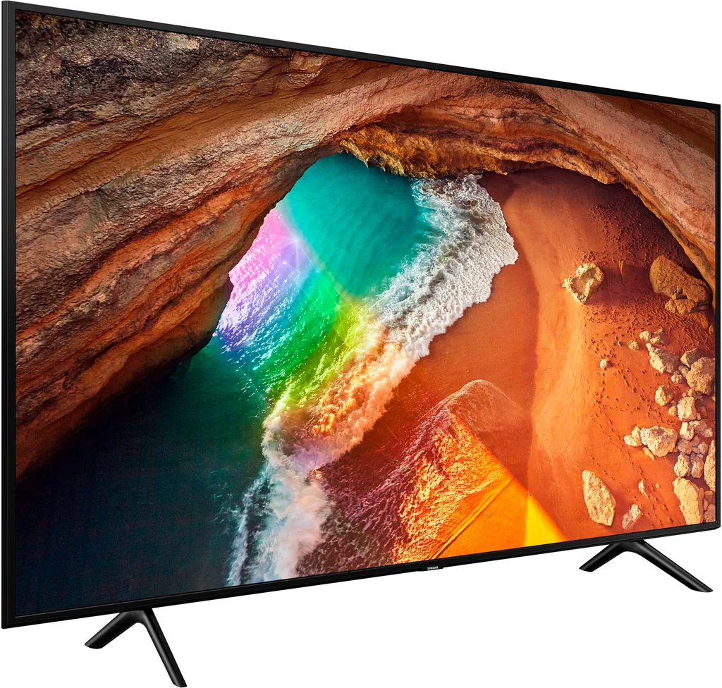 Телевизор Samsung 75" серия 6 4K Smart QLED TV 2019 Q60R черный — вид 2