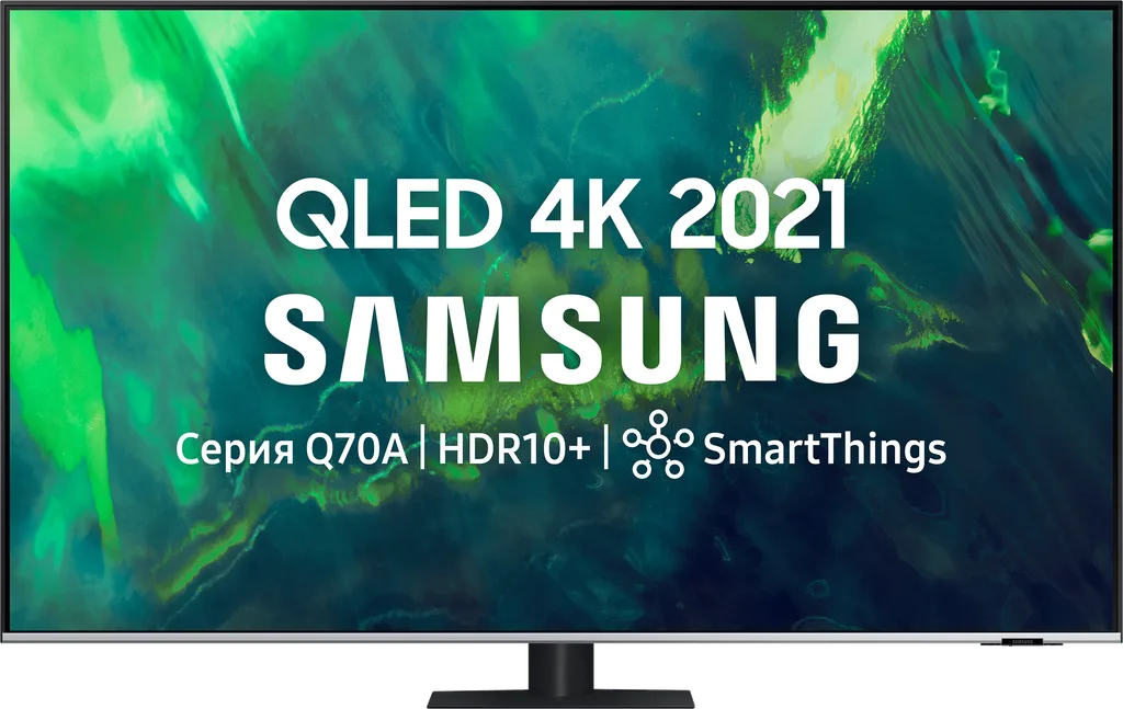 Телевизор Samsung 75" 4К смарт 4К, Процессор Crystal, Смарт-ТВ (2024) QE75Q70AAUXRU
