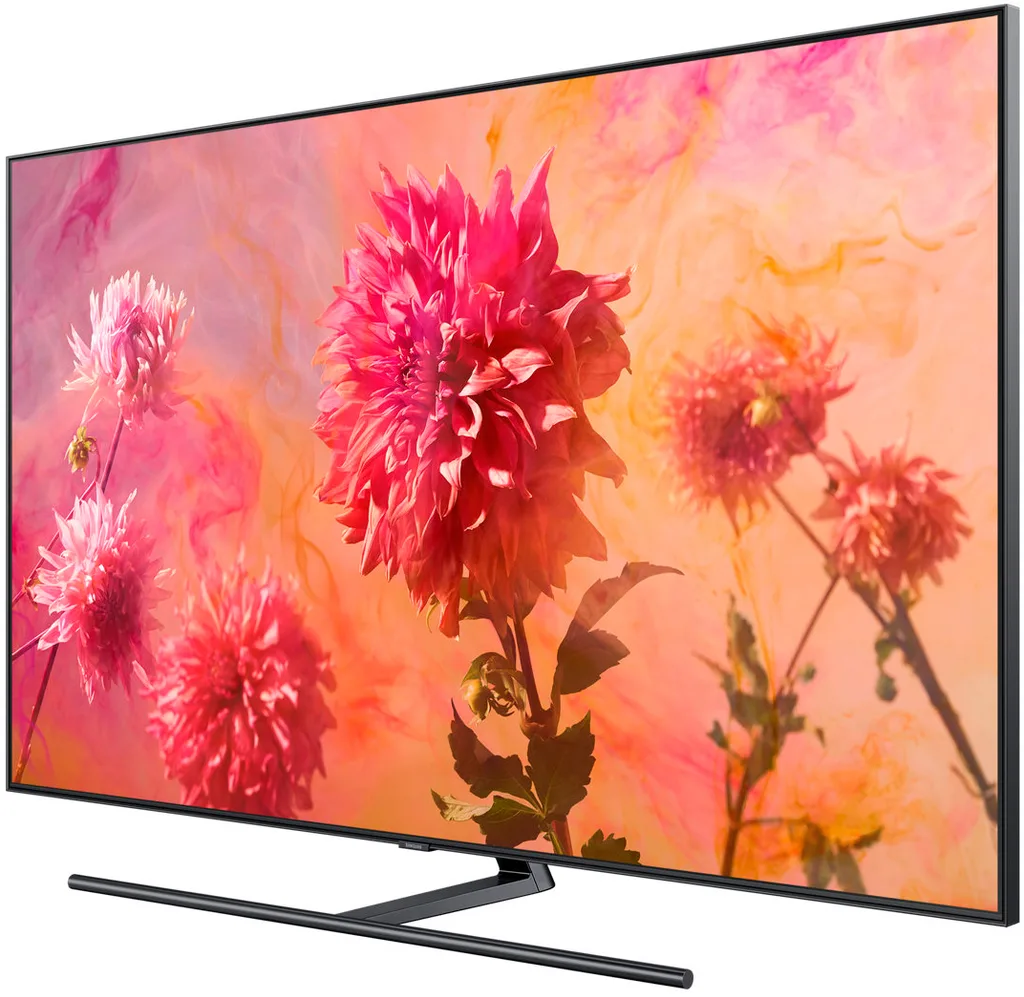 Телевизор Samsung 75" серия Q Q9F 4K Smart QLED TV 2018 серый — вид 2
