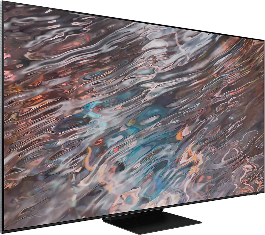 Телевизор Samsung 75" серия 8 Neo QLED 8K Smart TV 2021 QN800 серебристый — вид 3