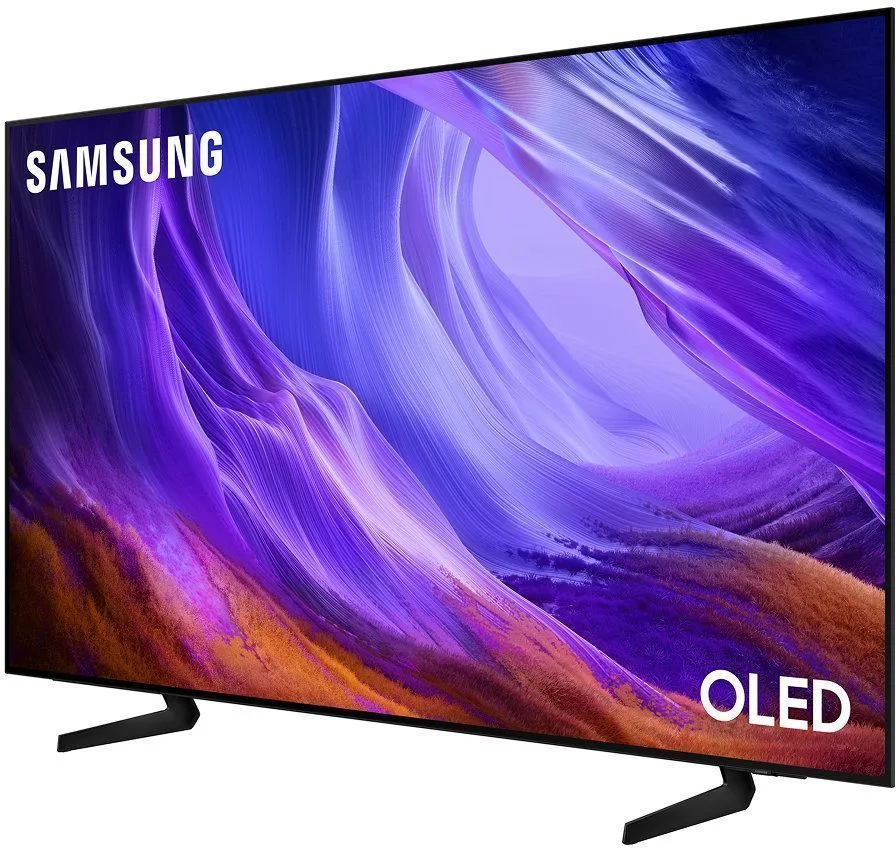 Телевизор Samsung QE77S85HAEXPY 77 дюймов Смарт ТВ OLED 4K — вид 4