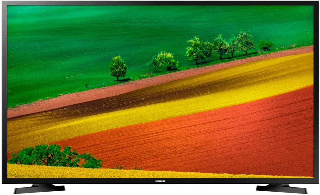 Телевизор Samsung 32" 720p базовая 720p, Процессор Hyper, Смарт-ТВ (2024) UE32N4000AUXRU