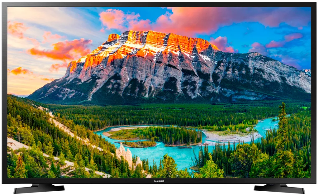 Телевизор Samsung 32" 1080p базовая 1080p, Процессор Hyper, Смарт-ТВ (2024) UE32N5300AUXRU