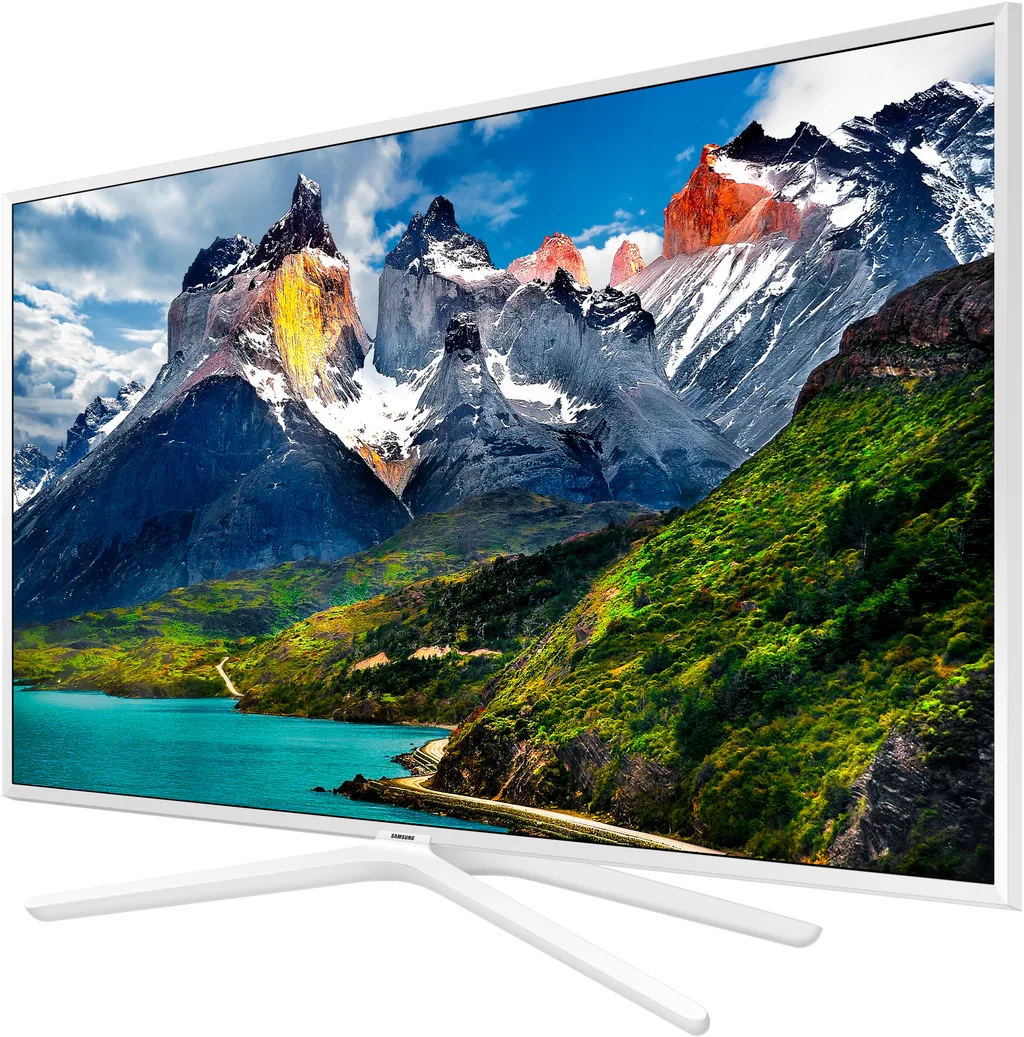 Телевизор Samsung 43" серия 5 FHD Flat Smart TV N5510 белый — вид 2