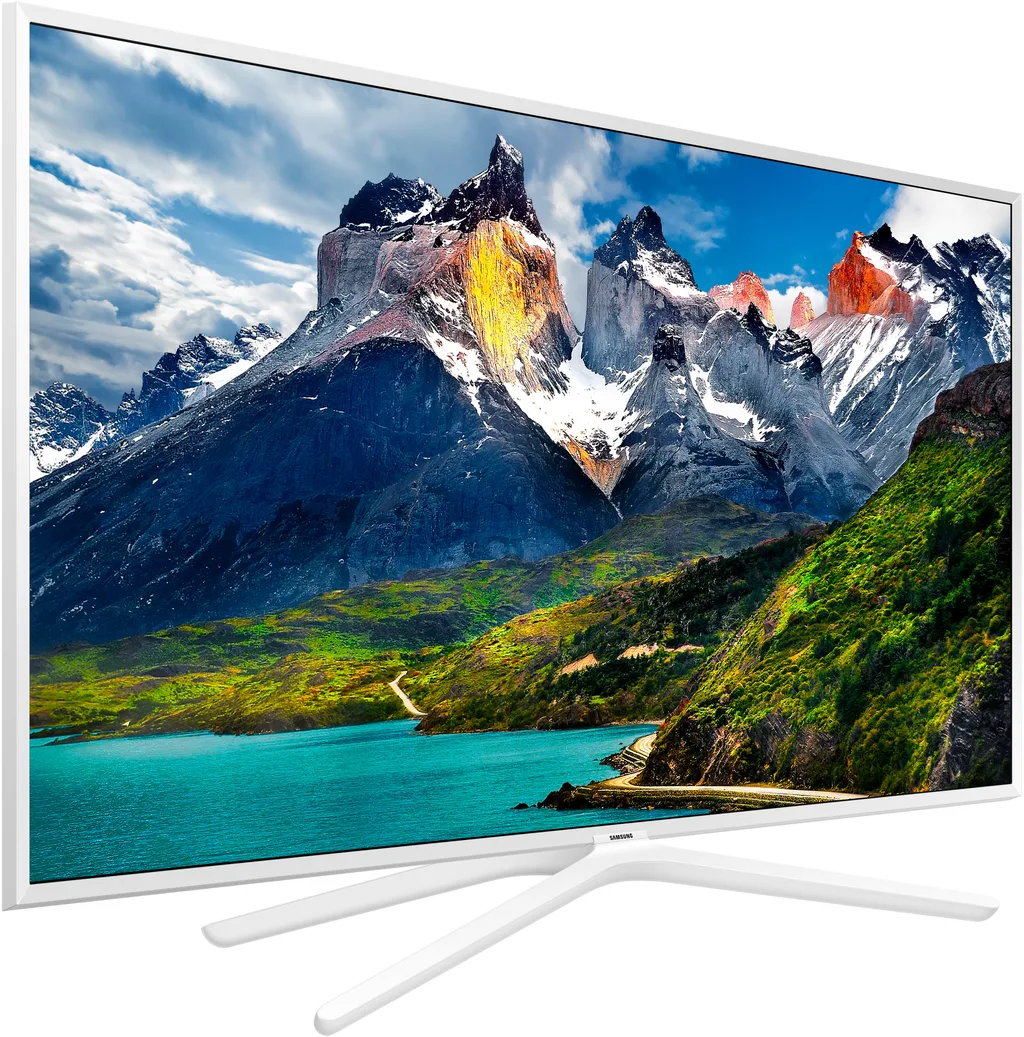 Телевизор Samsung 43" серия 5 FHD Flat Smart TV N5510 белый — вид 3