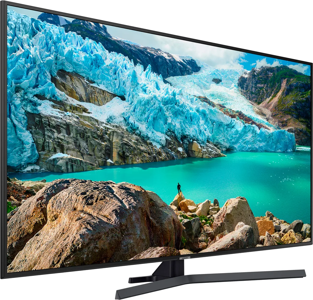 Телевизор Samsung 43" серия 7 UHD 4K Smart TV RU7200 черный — вид 3