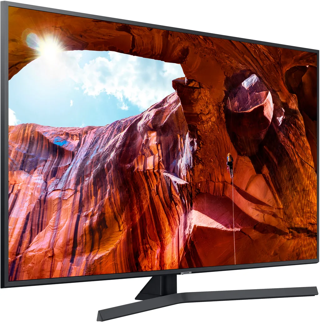 Телевизор Samsung 43" серия 7 UHD 4K Smart TV RU7400 титановый серый — вид 2