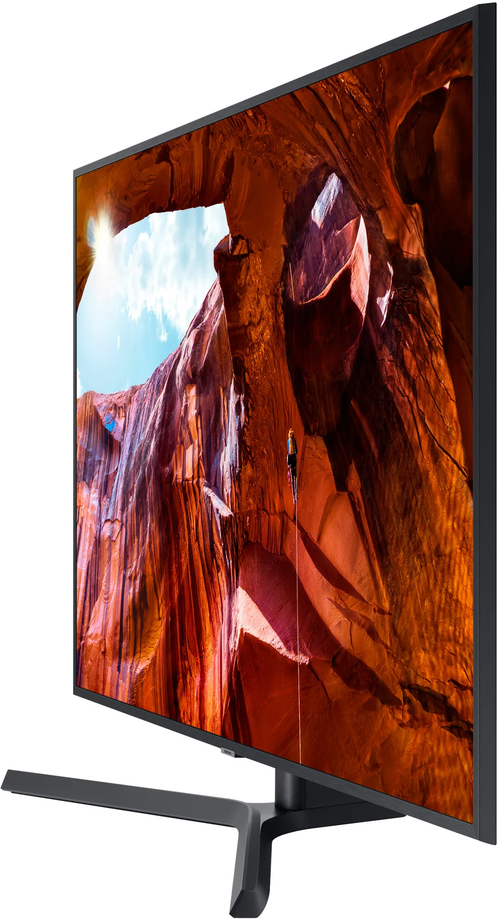 Телевизор Samsung 43" серия 7 UHD 4K Smart TV RU7400 титановый серый — вид 4