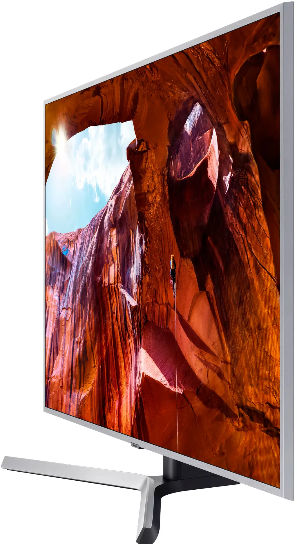 Телевизор Samsung 43" серия 7 UHD 4K Smart TV RU7470 серебристый — вид 4