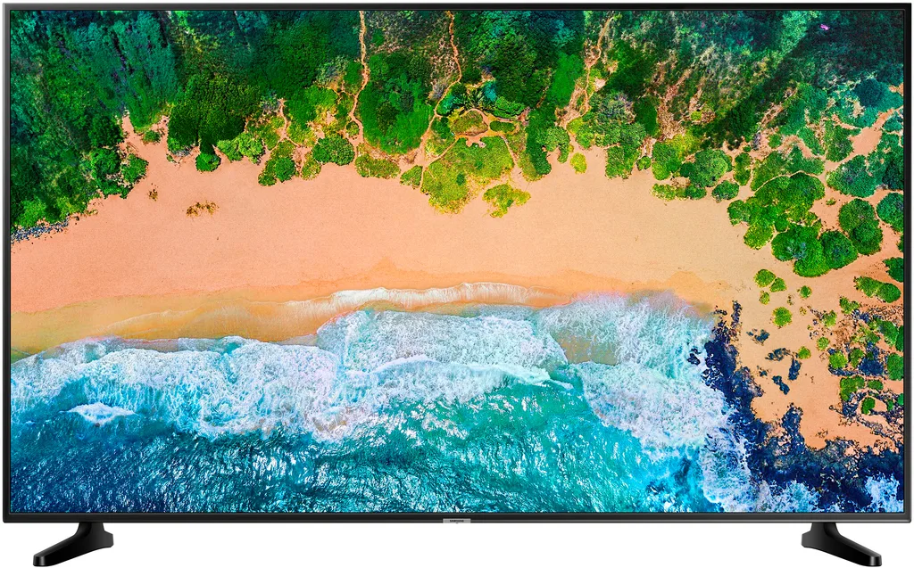Телевизор Samsung 50" 4К смарт 4К, Процессор Crystal, Смарт-ТВ (2024) UE50NU7097UXRU