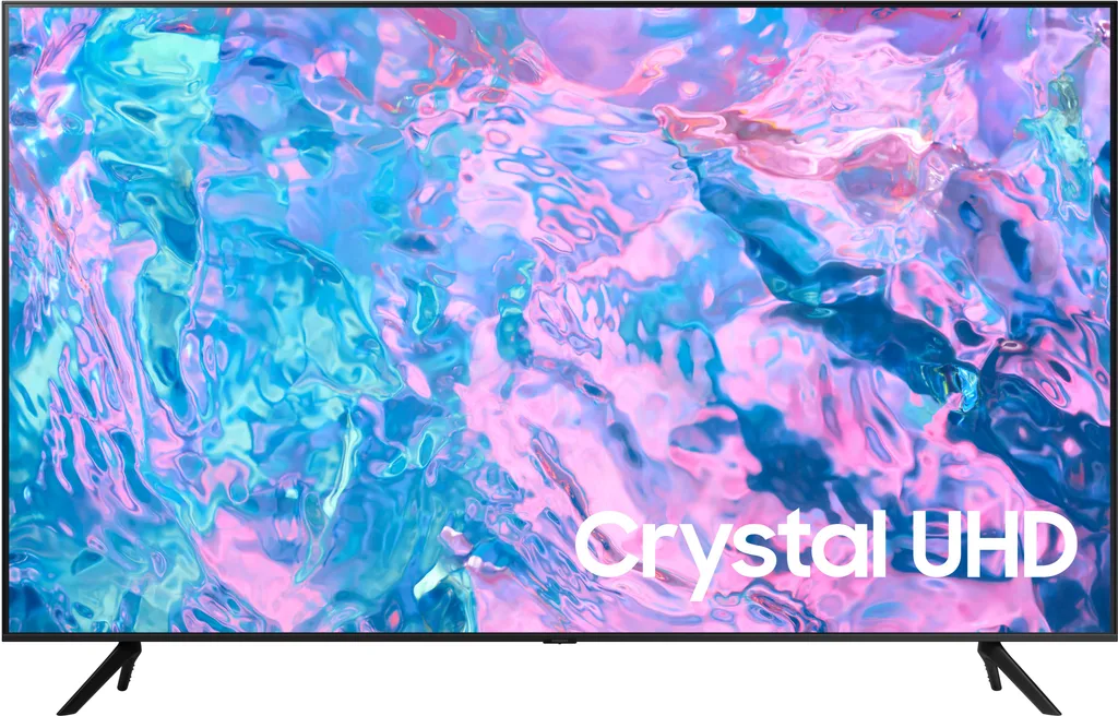 Телевизор Samsung 55" 4К смарт 4К, Процессор Crystal, Смарт-ТВ (2024) UE55CU7100UXRU