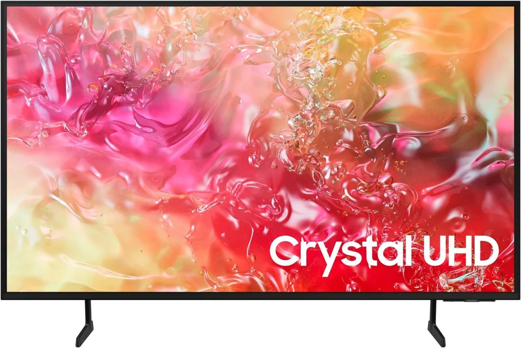 Телевизор Samsung 55" 4К смарт 4К, Процессор Crystal, Смарт-ТВ (2024) UE55DU7100UXRU