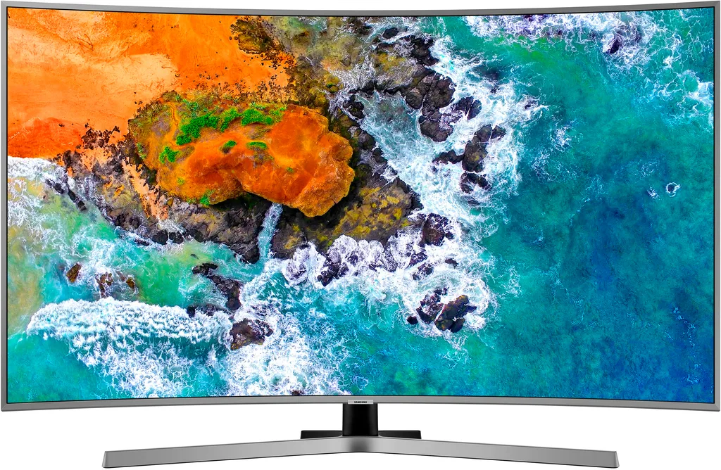 Телевизор Samsung 55" 4К смарт 4К, Процессор Crystal, Смарт-ТВ (2024) UE55NU7670UXRU