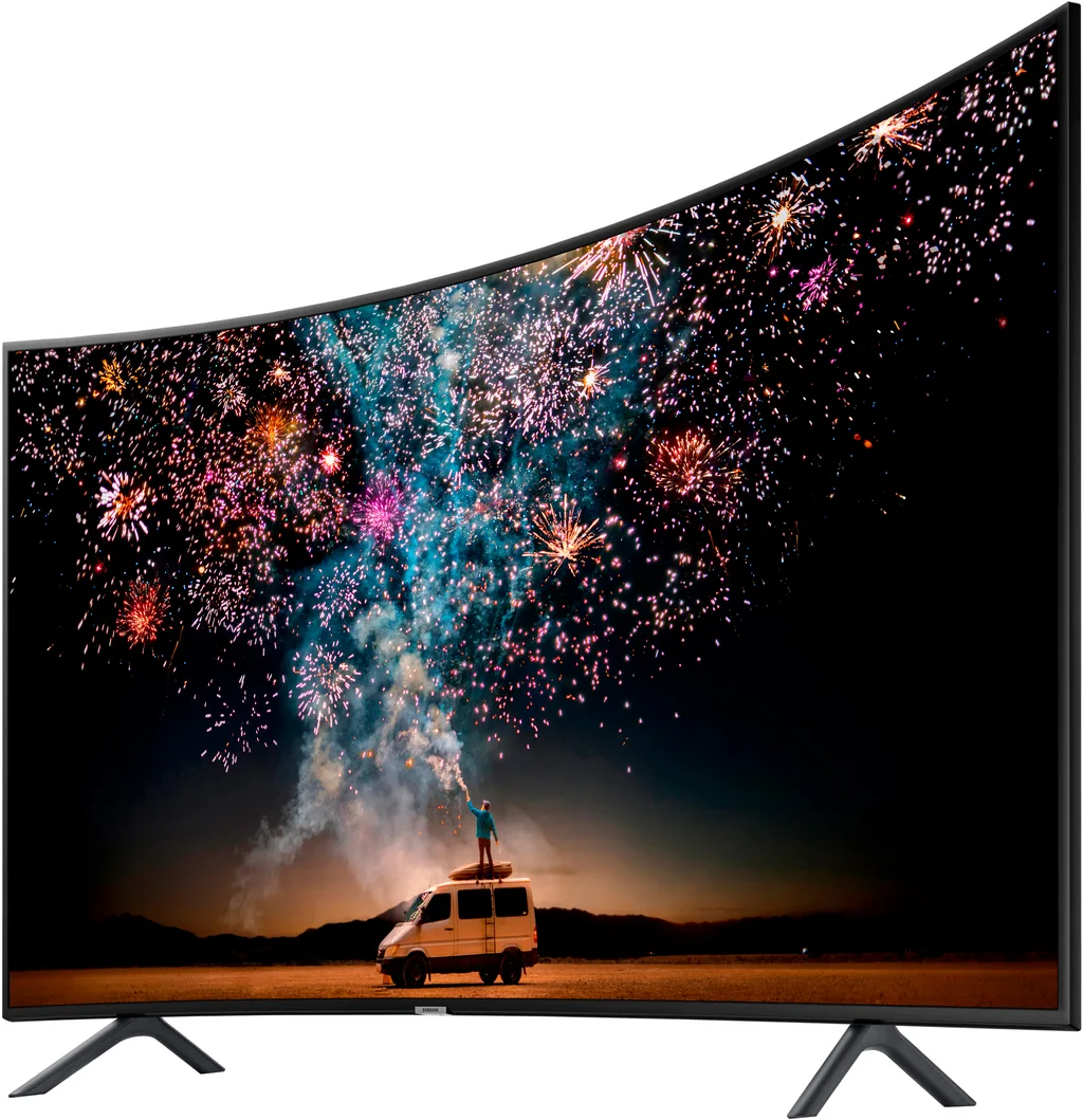 Телевизор Samsung 55" серия 7 UHD 4K Curved Smart TV RU7300 черный — вид 5