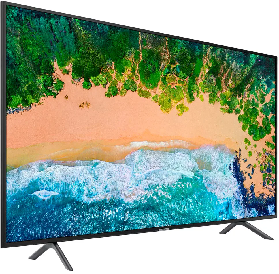 Телевизор Samsung 65" серия 7 UHD 4K Smart TV NU7100 черный — вид 3