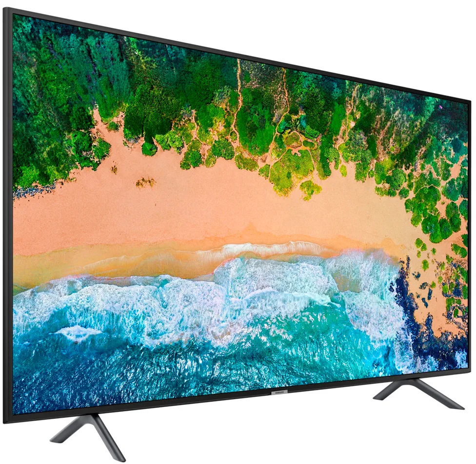 Телевизор Samsung 65" серия 7 UHD 4K Smart TV NU7170 черный — вид 3