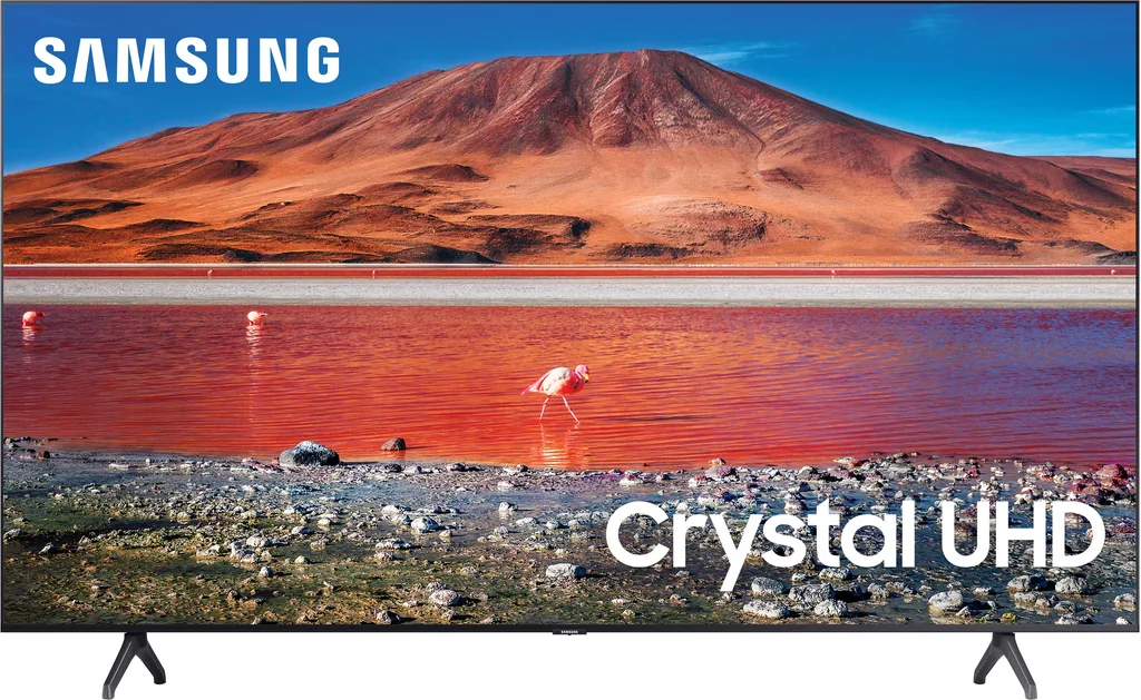 Телевизор Samsung 65" Crystal UHD TU7100 4К, Процессор Crystal, Смарт-ТВ (2020) UE65TU7100UXRU