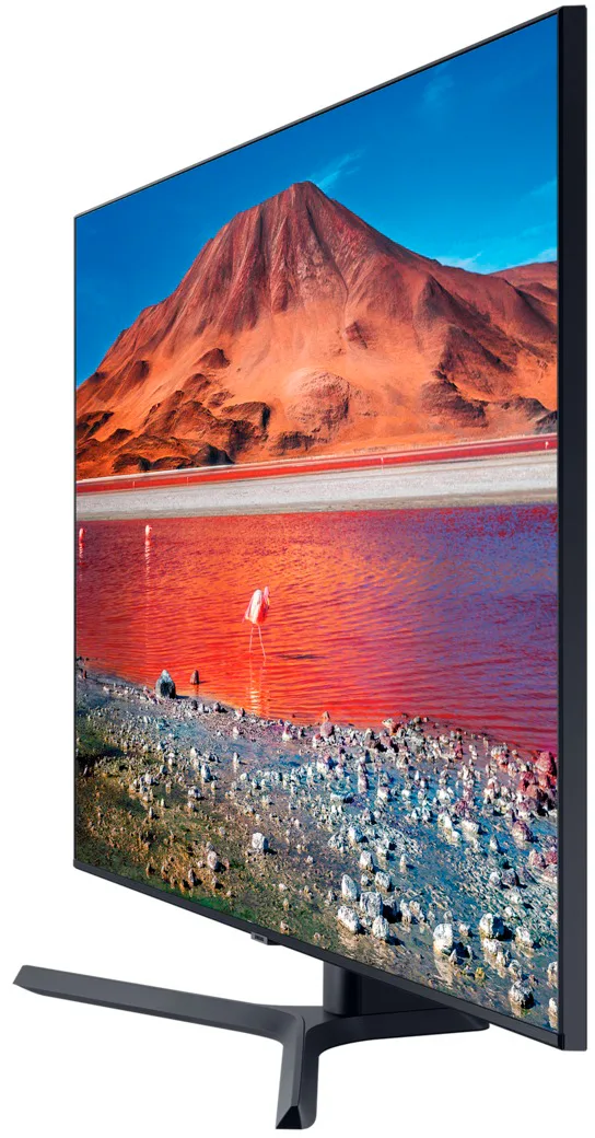 Телевизор Samsung 65" серия 7 Crystal UHD 4K Smart TV TU7570 серый — вид 4