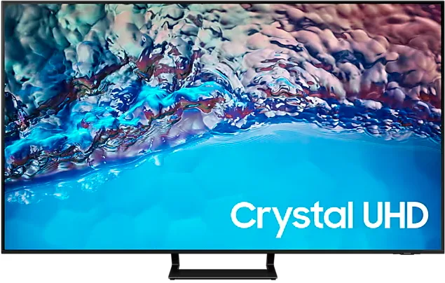 Телевизор Samsung 75" 4К смарт 4К, Процессор Crystal, Смарт-ТВ (2024) UE75BU8500UXCE